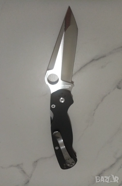 Spyderco Paramilitary 2 Tanto и Spyderco Paramilitary 2, снимка 1