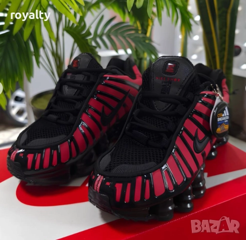Nike Shox TL Black & Red Thermoreactive, снимка 2 - Маратонки - 52422885