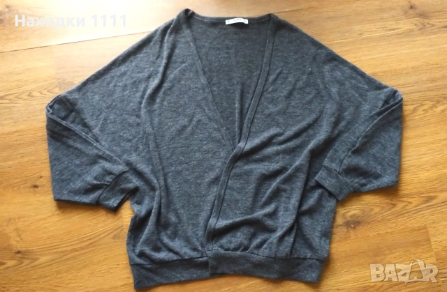 Актуална оувърсайз жилетка Pull & Bear, размер S-M, като нова, снимка 2 - Жилетки - 51987456