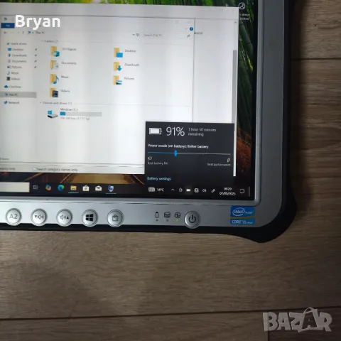 Panasonic 10.1" ToughPad FZ-G1 Win 10 pro tablet 8gb ram 256 ssd, снимка 5 - Таблети - 50222881