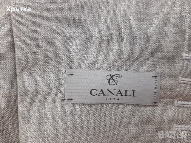 Canali Italy Travel Blazer - Оригинално мъжко сако размер 48 / S-M, снимка 7 - Сака - 54000624