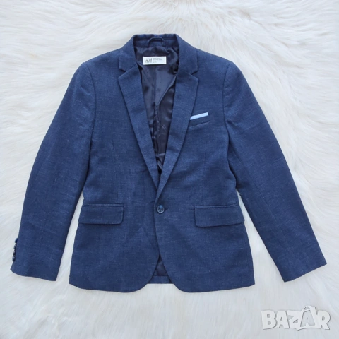 Детско сако H&M 8-9 години риза и папионка, снимка 3 - Детски комплекти - 53898899