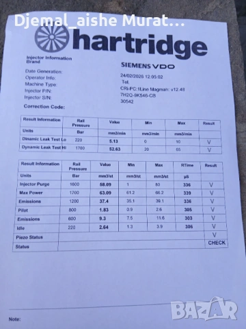 Диузи за Renge rover sport 2.7 190 кс, снимка 7 - Части - 53649994