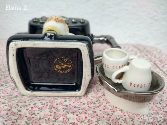 Чайник ретро машина за еспресо за колекционери, снимка 11 - Декорация за дома - 53704237