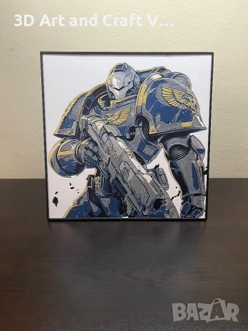 Релефна картина Space Marine – Warhammer 40K