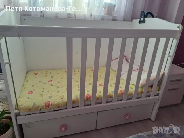 Бебешка кошара Dizain baby + матрак, снимка 1 - Кошарки - 48351801