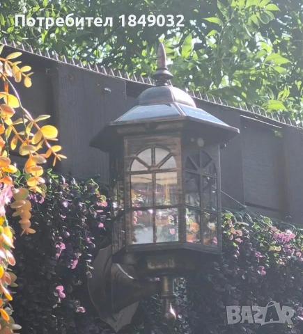 градиснки фенери с фотоклетка,соларни, снимка 4 - Соларни лампи - 53654035
