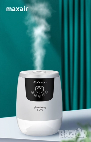 Ултразвуков овлажнител Rohnson R-9517 UV-C Антибактериален Ultrasonic*Гаранция 2 години, снимка 7 - Овлажнители и пречистватели за въздух - 52293508