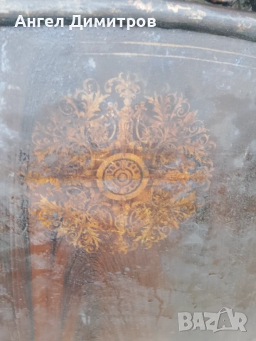Страхотна метална рисувана табла , снимка 3 - Антикварни и старинни предмети - 53972301