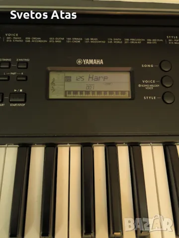 Yamaha PSR-E360 Синтезатор + стойка, снимка 4 - Други - 48358036