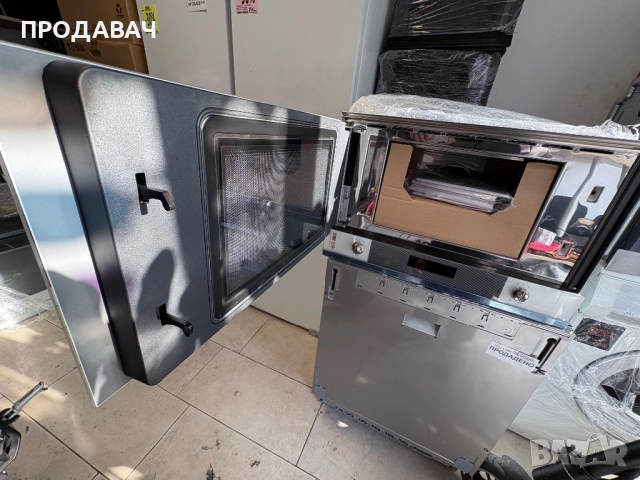 SMEG Микровълнова за вграждане , снимка 3 - Микровълнови - 52885143