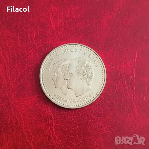 Испания 12 евро 2004 500 г. от смъртта на Изабел I Кастилска, снимка 2 - Нумизматика и бонистика - 50334385