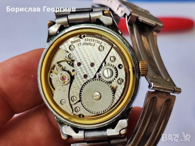 Механичен часовник Packard 17 jewels, снимка 3 - Мъжки - 45221215