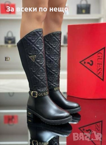 Guess Дамски Черни Зимни Ботуши Гес Код SK250