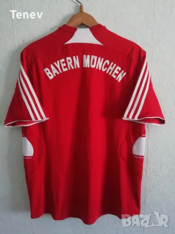 Bayern Munich 2007/2008/2009 Adidas оригинална тениска фланелка Байерн Мюнхен размер L, снимка 2 - Тениски - 49027834