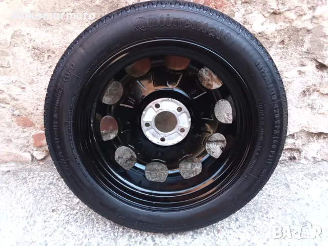 Резервна гума патерица 17" 5x112 Mercedes, снимка 2 - Гуми и джанти - 46920546