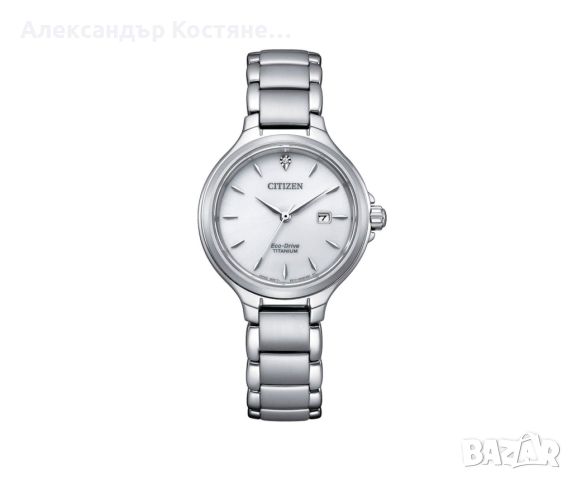 Дамски часовник Citizen EW2681-81A Eco-Drive Titanium, снимка 1 - Дамски - 45263809