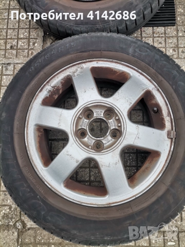 Алуминиеви джанти с летни гуми за Голф 4 и Ауди А3 , снимка 6 - Гуми и джанти - 52089934