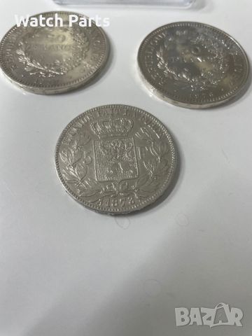 Сребърни монети 4 броя, снимка 5 - Нумизматика и бонистика - 45766217
