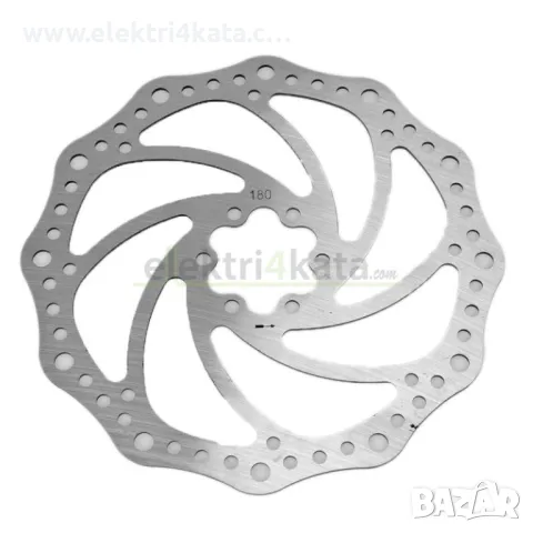 Спирачен диск 180 мм, снимка 1 - Части за велосипеди - 48774266