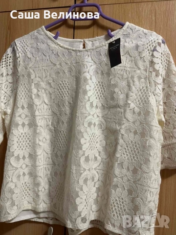 Дантелена блуза