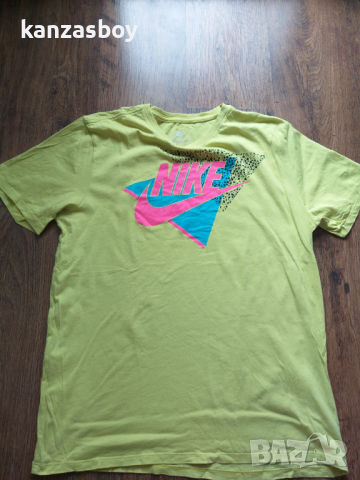 Nike 90's Printed T-Shirt - страхотна мъжка тениска L, снимка 5 - Тениски - 45062724
