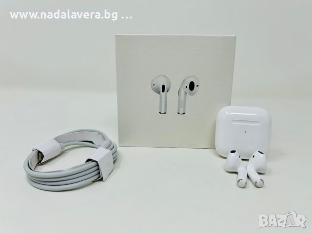 Слушалки Apple Airpods 2 Епъл Еърподс 2, снимка 5 - Слушалки и портативни колонки - 46519904