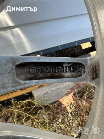 4бр. оригинални BMW спорт пакет джанти 5х112 с гуми 17 цола, снимка 6 - Гуми и джанти - 52119311