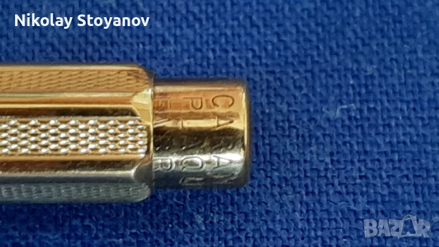 позлатен молив - CARAN DACHE - Карандаш, снимка 3 - Антикварни и старинни предмети - 51326078