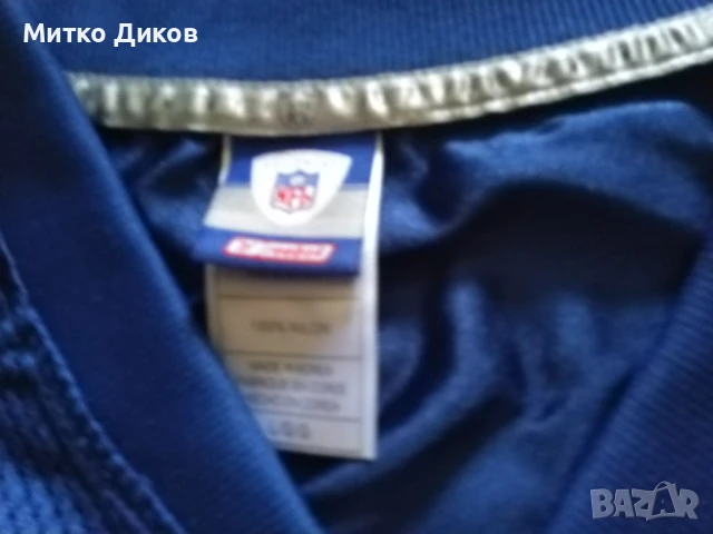 Tiki Barber #21 NFL New York Giants Reebok тениска маркова амер.футбол размер Л, снимка 5 - Други спортове - 51061548