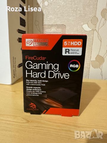 Външен хард диск Seagate Firecuda Gaming , снимка 1 - Външни хард дискове - 45777235