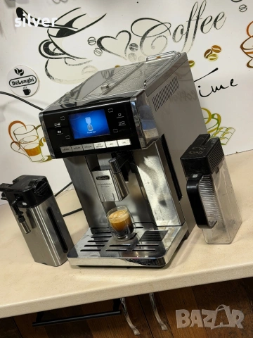Кафемашина кафе автомат delonghi Primadonna Exclusive chocolate с гаранция, снимка 6 - Кафемашини - 54242330