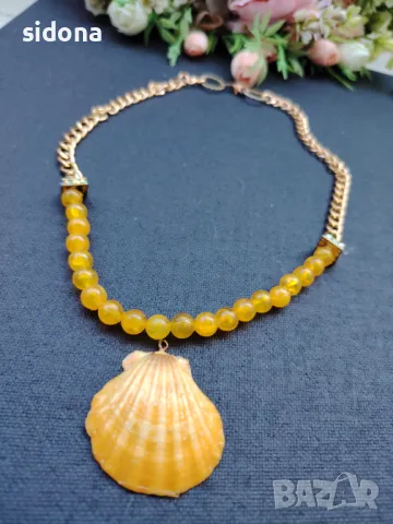 Колиета "Морско дъно", снимка 7 - Колиета, медальони, синджири - 41564648