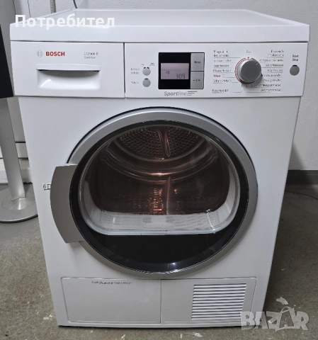 Продавам Кондензна Сушилня BOSCH Logixx 8 Sensitive 7кг с Термопомпа А+
