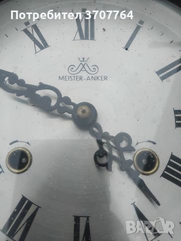 немски стар часовник mester anker
