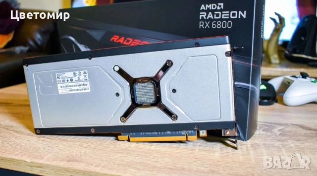 Видео картa AMD Radeon RX 6800 16 GB, снимка 3 - Видеокарти - 52856045