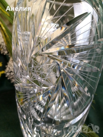 Кристална ваза разкош, снимка 5 - Вази - 52797772