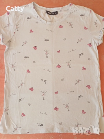 Сладки дамски летни блузи -2 броя за 1 лв , снимка 8 - Тениски - 51788176