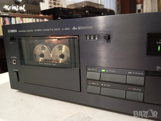 Yamaha K-960 stereo cassette  deck dbx, снимка 9 - Декове - 47110219