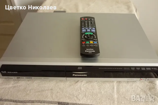 PANASONIC DMR-EX77EG DVD & HDD, снимка 1 - Ресийвъри, усилватели, смесителни пултове - 49150822