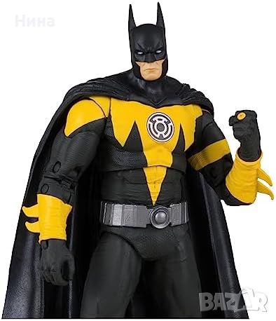 Екшън фигура McFarlane DC Comics: Multiverse - Batman (Sinestro Corps)(Gold Label), 18 cm, снимка 7 - Колекции - 45163774