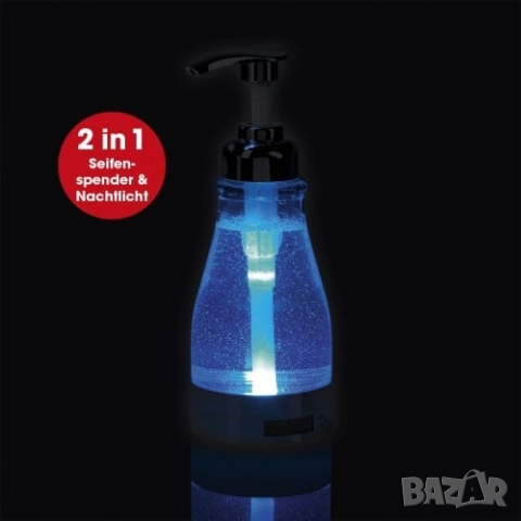 LED Дозатор за сапун VITALMAXX, снимка 4 - Други стоки за дома - 52075233