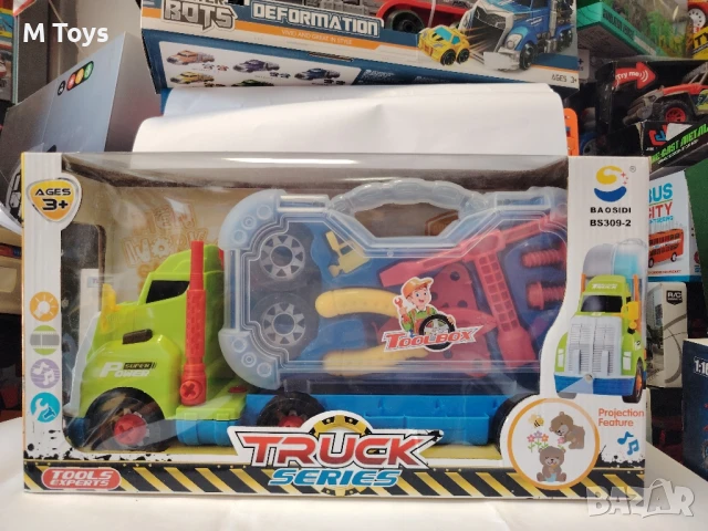 Образователен комплект с камион и инструменти – Truck Maintenance Series