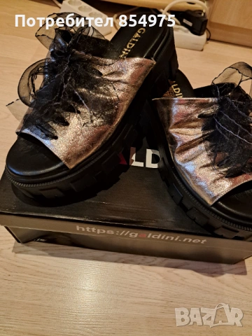 Дамски чехли естествена кожа , снимка 2 - Чехли - 54253633