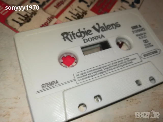RITCHIE VALENS-ORIGINAL TAPE 2507251047, снимка 18 - Аудио касети - 51136911