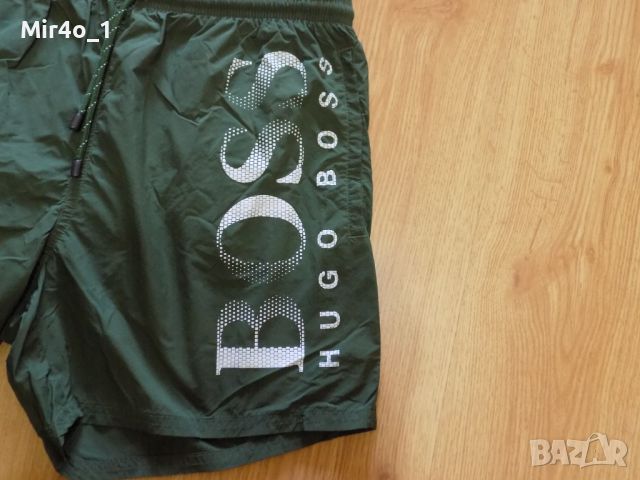 Къси панталони hugo boss шорти гащета бански плажни екип оригинал мъжки L, снимка 6 - Спортни дрехи, екипи - 46352571