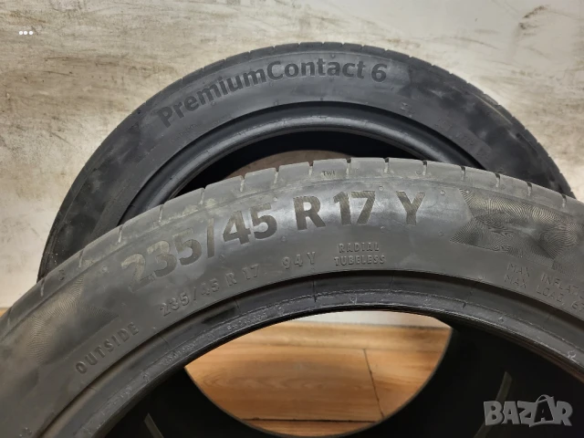 235/45/17 Continental Premium Contact 6 / летни гуми, снимка 5 - Гуми и джанти - 46579200