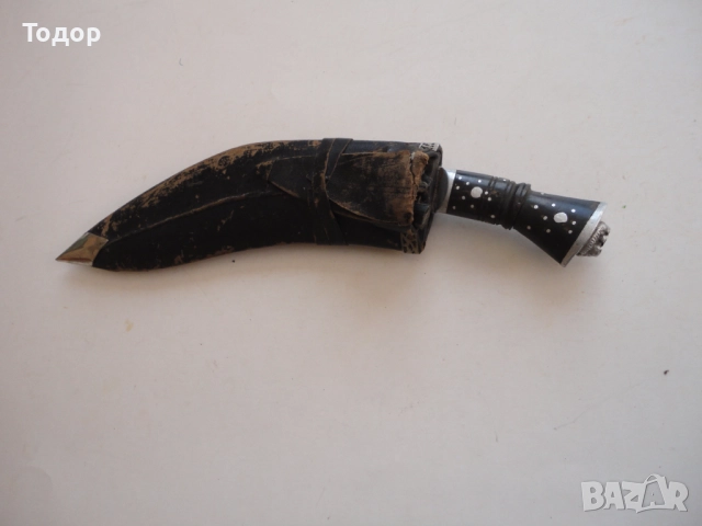 Стар нож кукри , снимка 15 - Ножове - 52670271