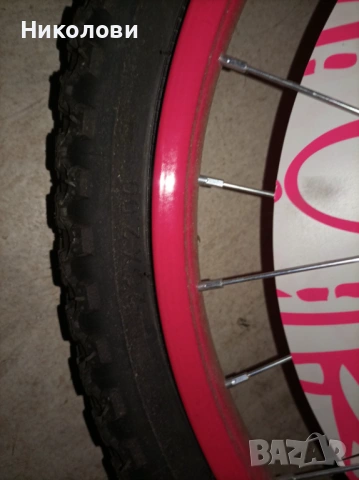 Розово колело с кош и помощни колела  Ultra/ Ултра - 20цола, снимка 6 - Детски велосипеди, триколки и коли - 54013912