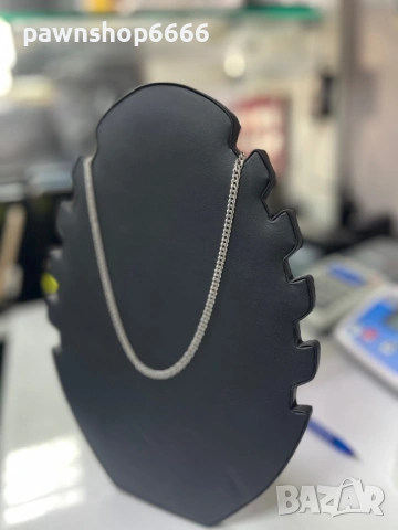 Сребърен синджир 925 - 11,55 гр, снимка 3 - Колиета, медальони, синджири - 53605653